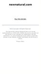 Mobile Screenshot of newnatural.com
